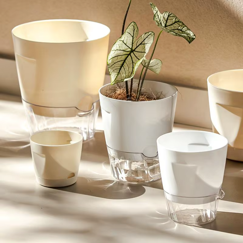 Nouveaux pots auto-arrosants pour plantes d'intérieur
