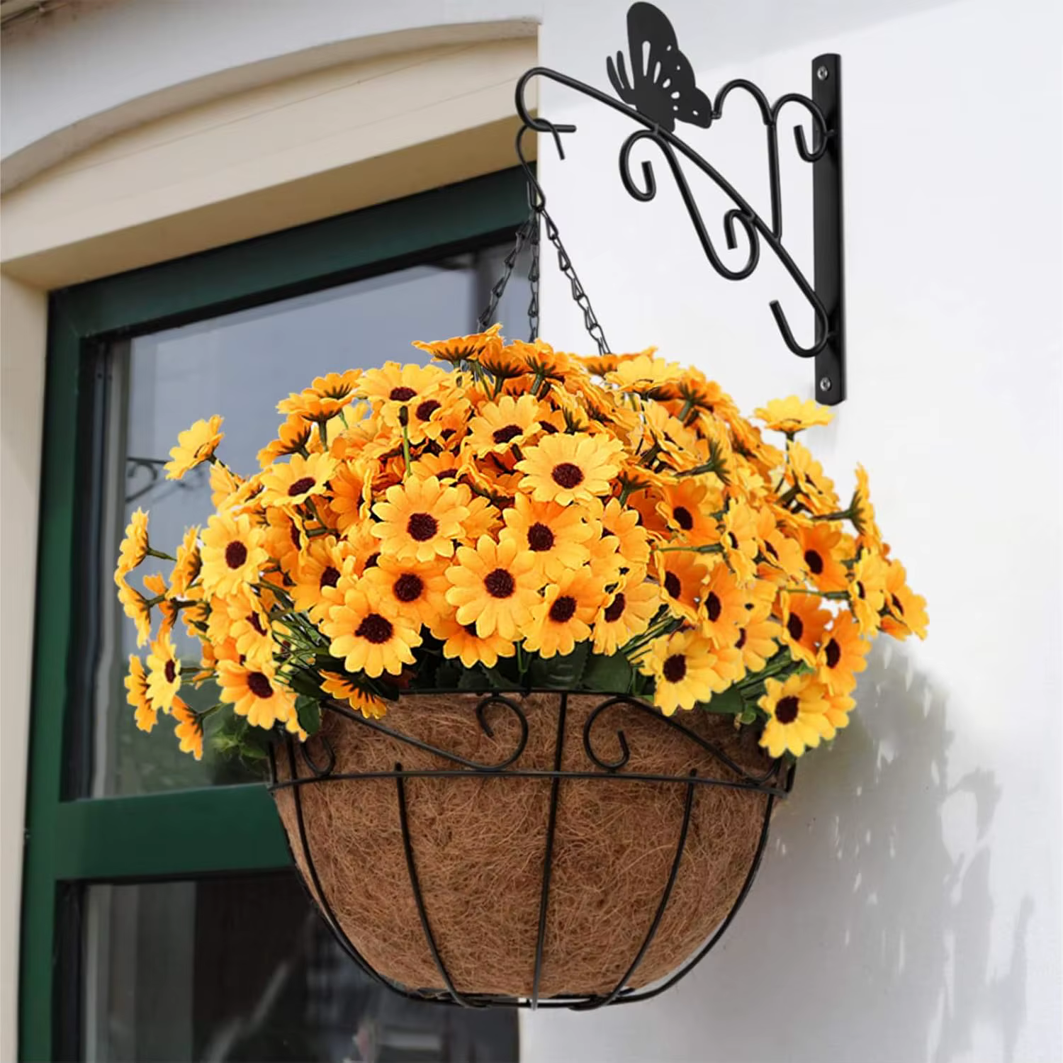 Fleurs artificielles en soie