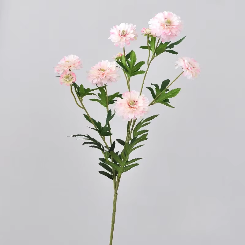 Fleur artificielle de chrysanthème pour la décoration de la maison