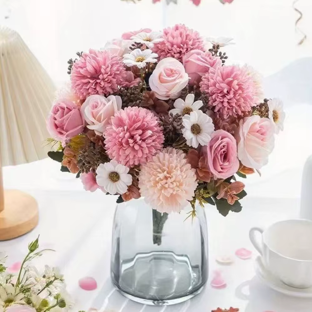 Bouquets de mariée en soie