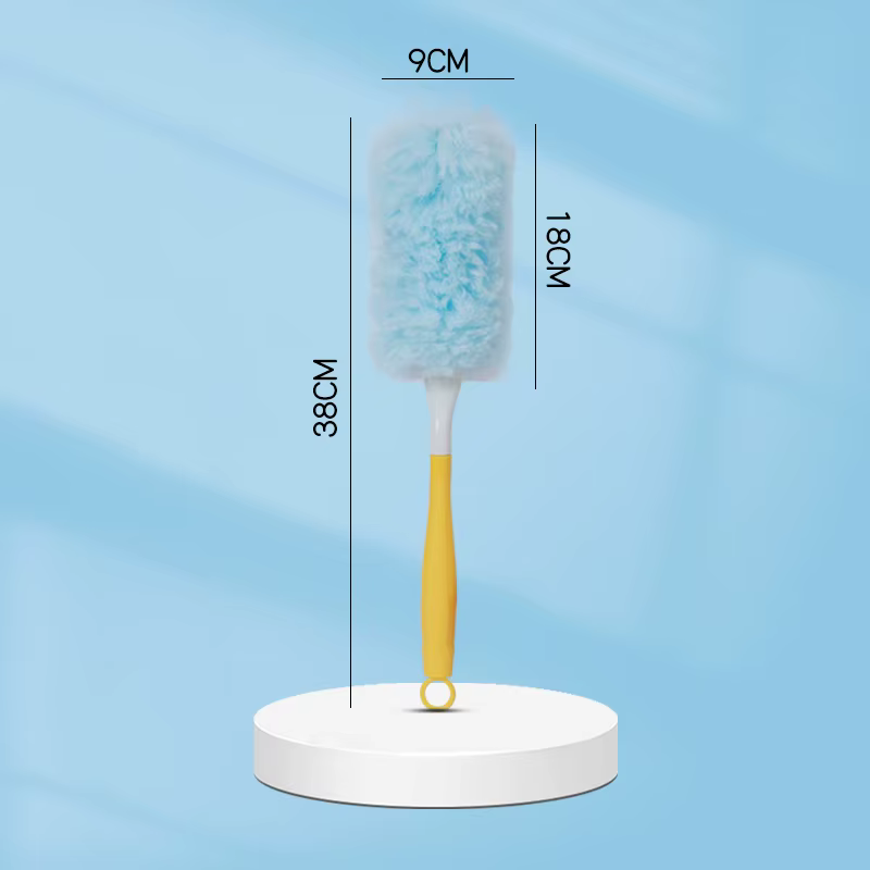 Double face 360 ° Le plumeau électrostatique est utilisé pour le nettoyage à grande échelle de poussière, de toiles d'araignées et de collecte de poussière jetable