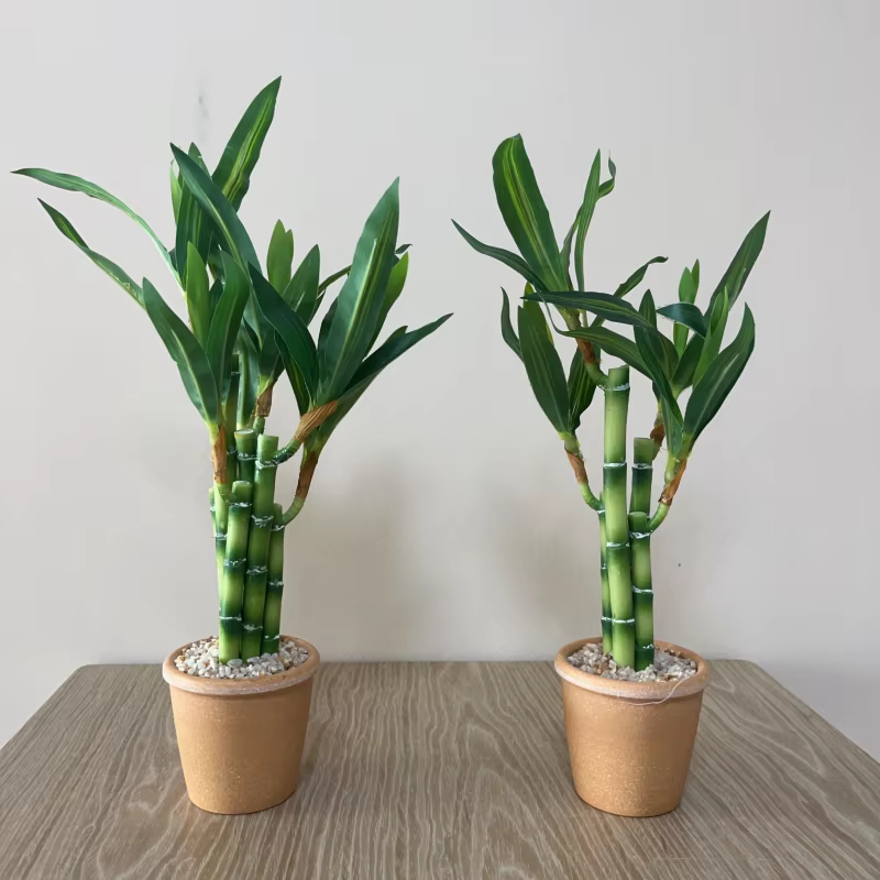Plante artificielle en bambou porte-bonheur