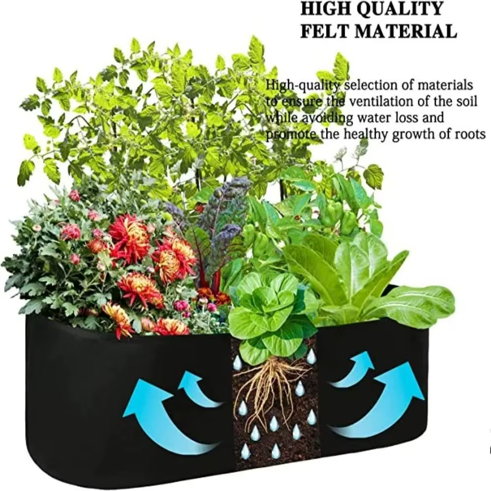 Sac de plantation de jardin avec mousse