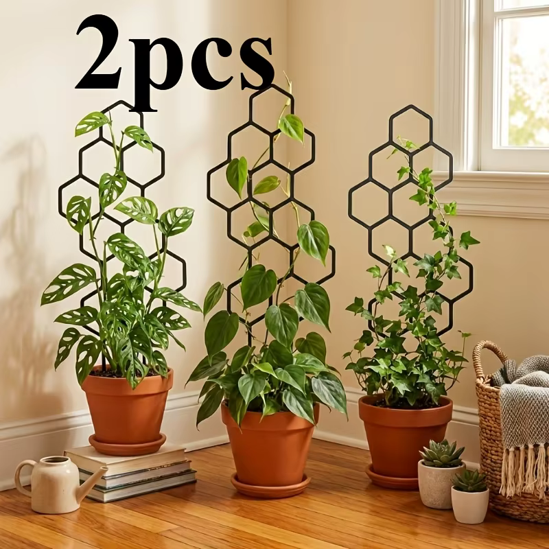 2 pièces Treillis alvéolé pour plantes grimpantes