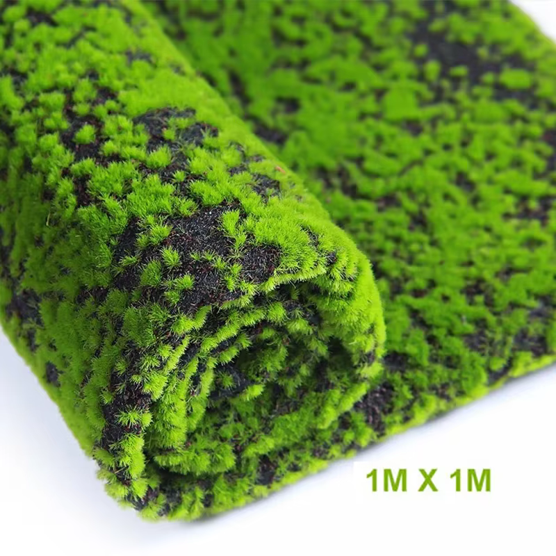 Mousse Artificielle, Fausses Plantes Vertes