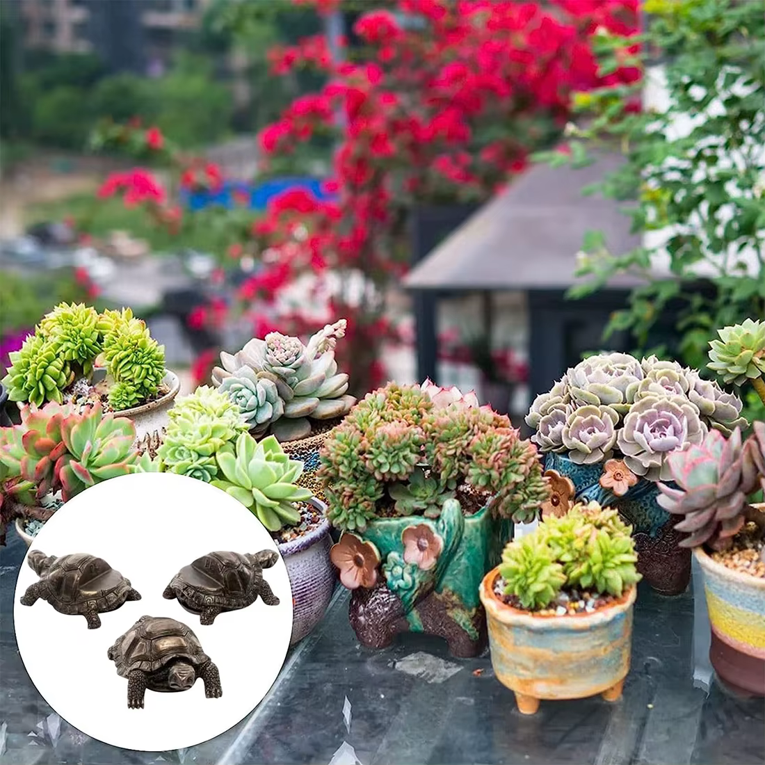 Ensemble de 3 pieds de Pot de plante
