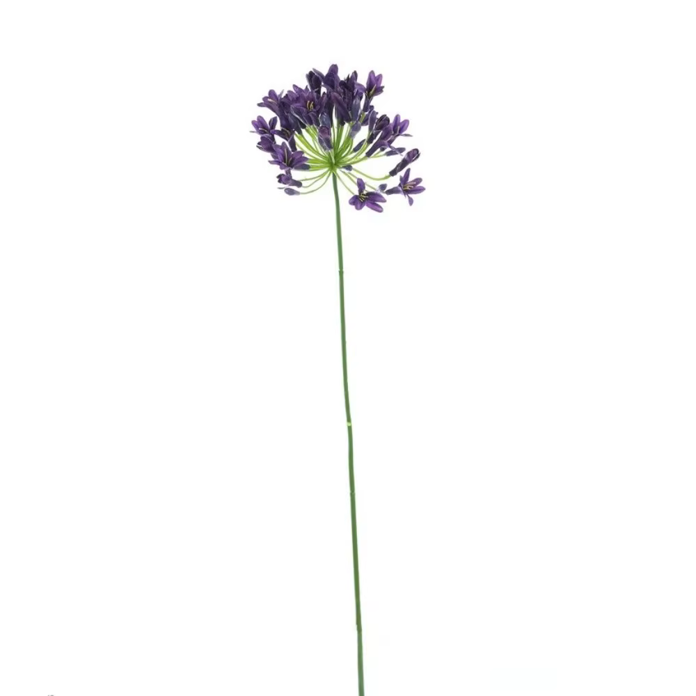 Branche de fleurs artificielles de luxe Agapanthus