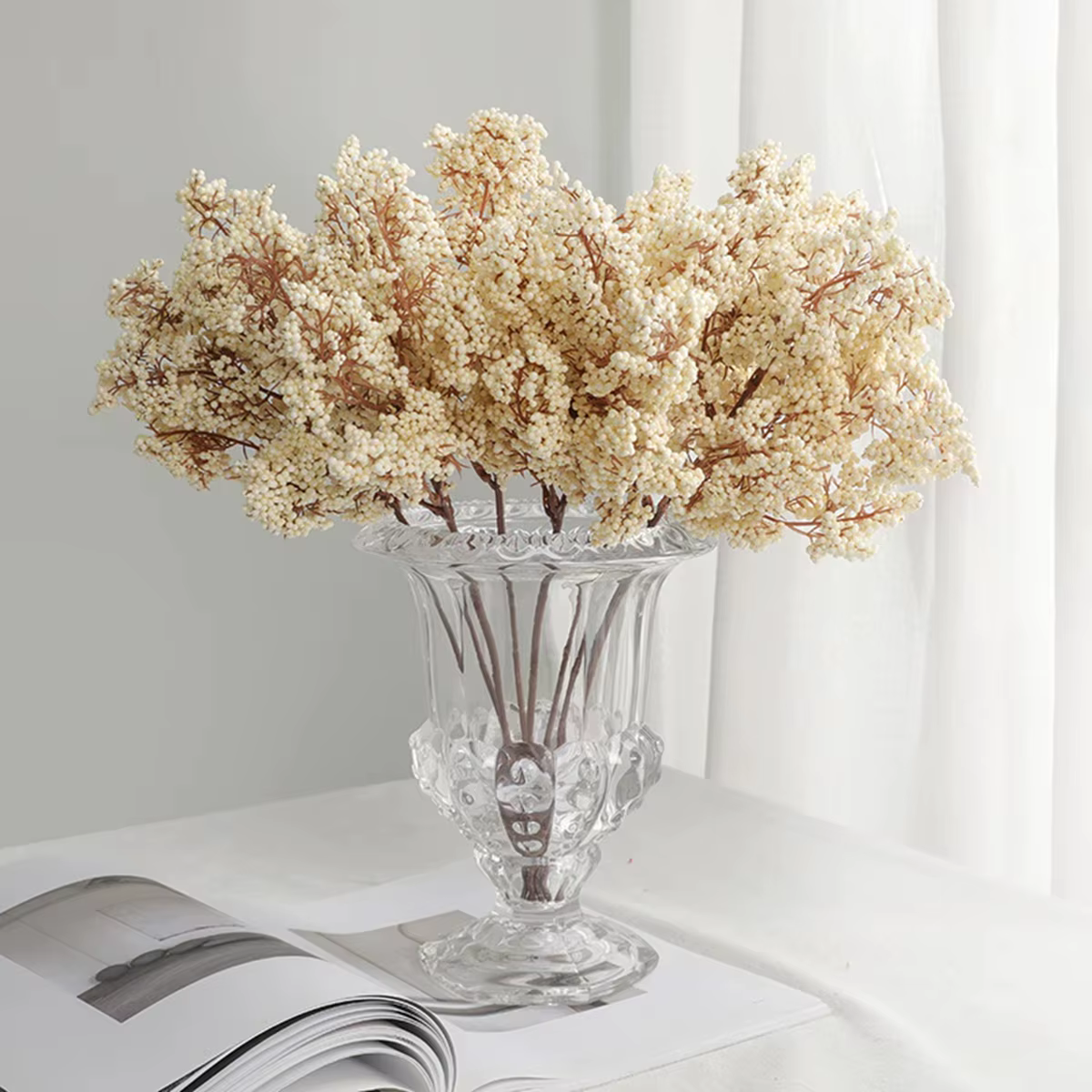 Fleurs artificielles, plantes