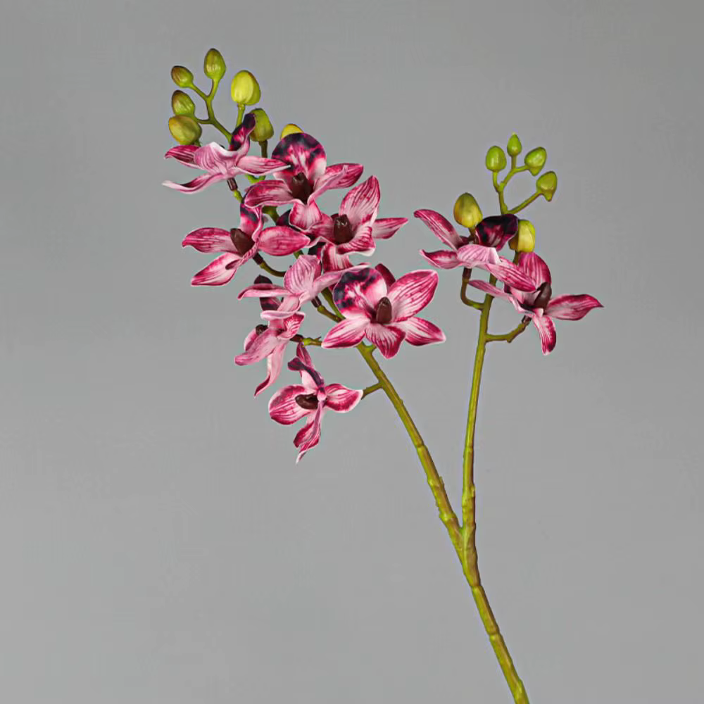 Branches de Phalaenopsis artificielles à 2 fourchettes