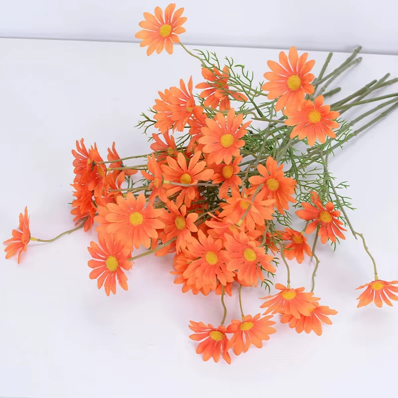 Fleur de simulation de chrysanthème néerlandais