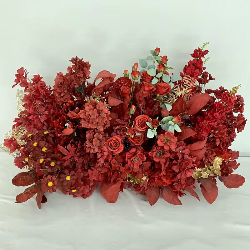 Fausses fleurs en soie