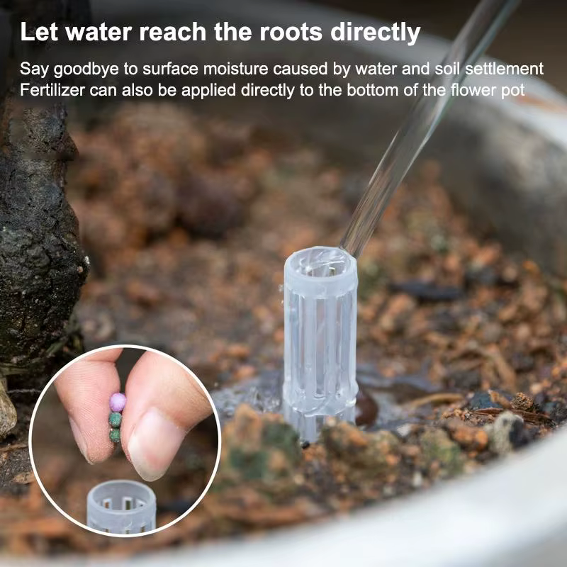 Tubes d'aération pour pots de plantes