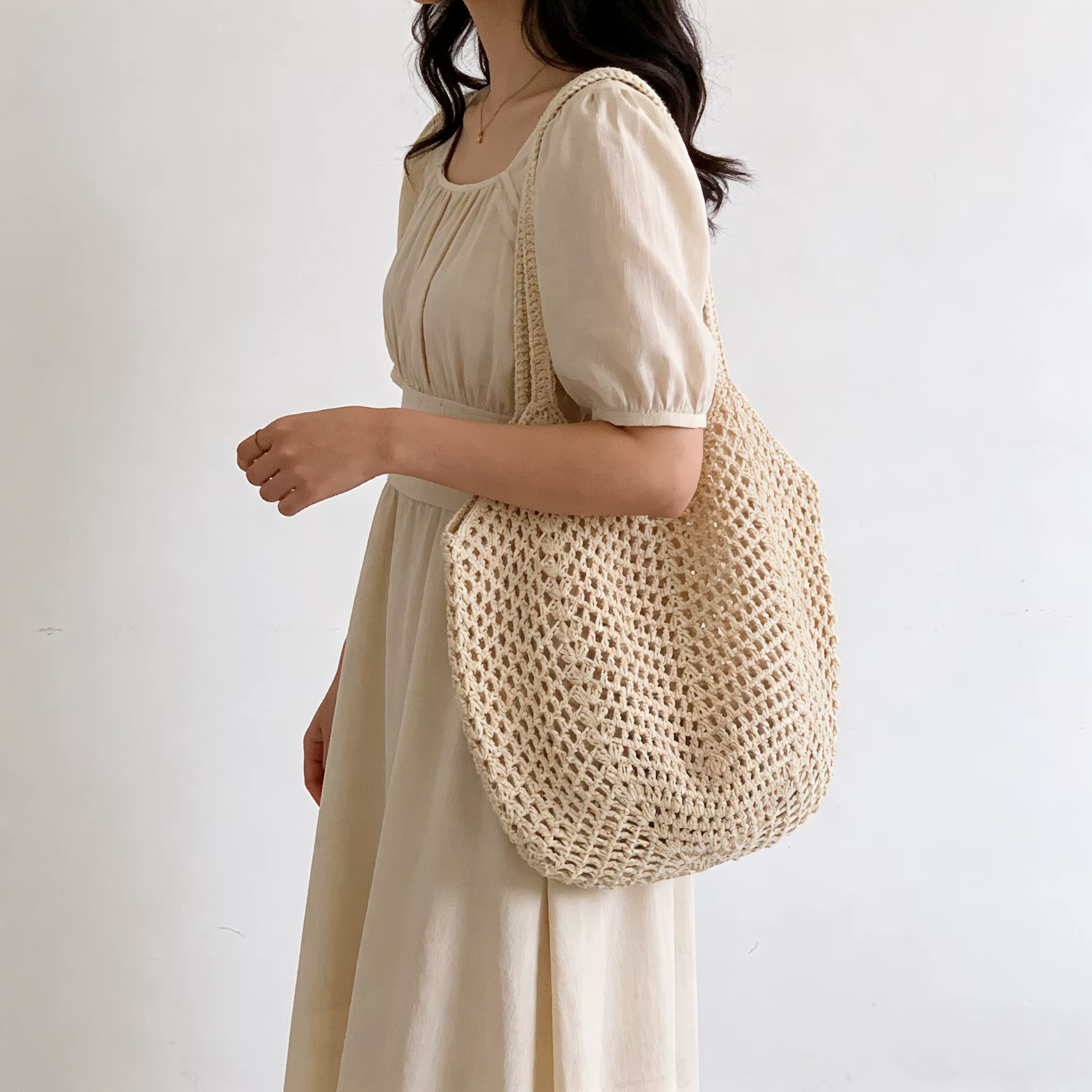 Sacs de plage pour femmes - Sac fourre-tout de plage pour femme, sac fourre-tout d'été en paille ajourée pour le marché des vacances