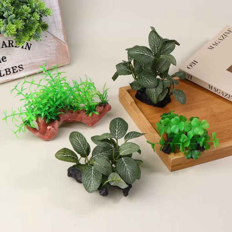 Branches de plantes artificielles en bois flotté
