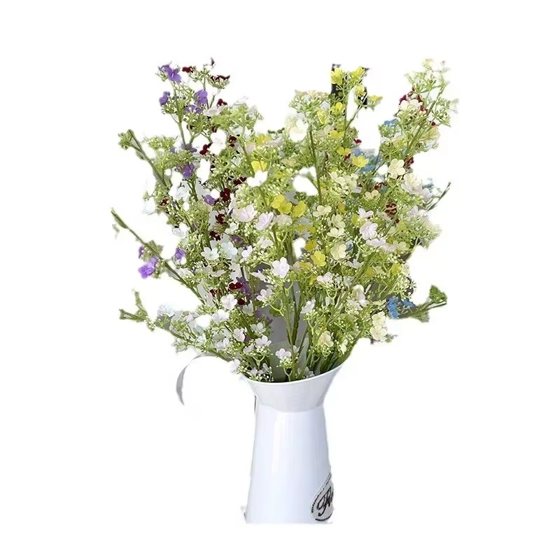 Fausses fleurs artificielles pour décoration de mariage