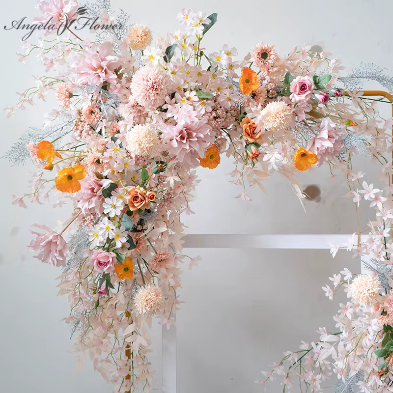 Arrangement floral rose personnalisé