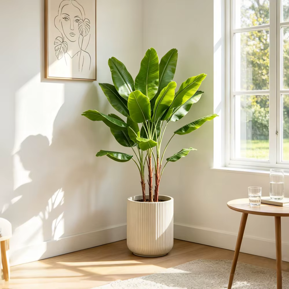 Plantes artificielles de bananiers de 75 cm