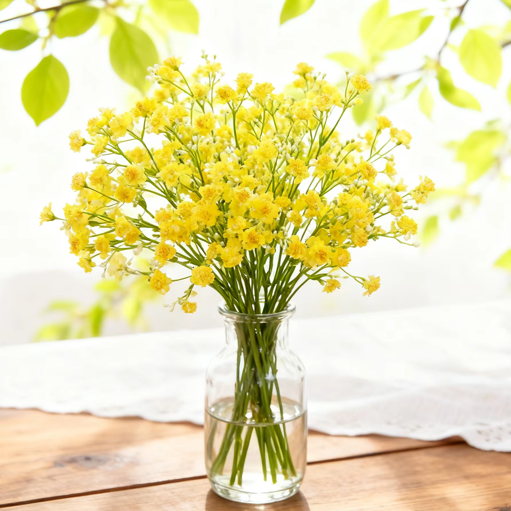 Fleurs artificielles Gypsophila pour festival