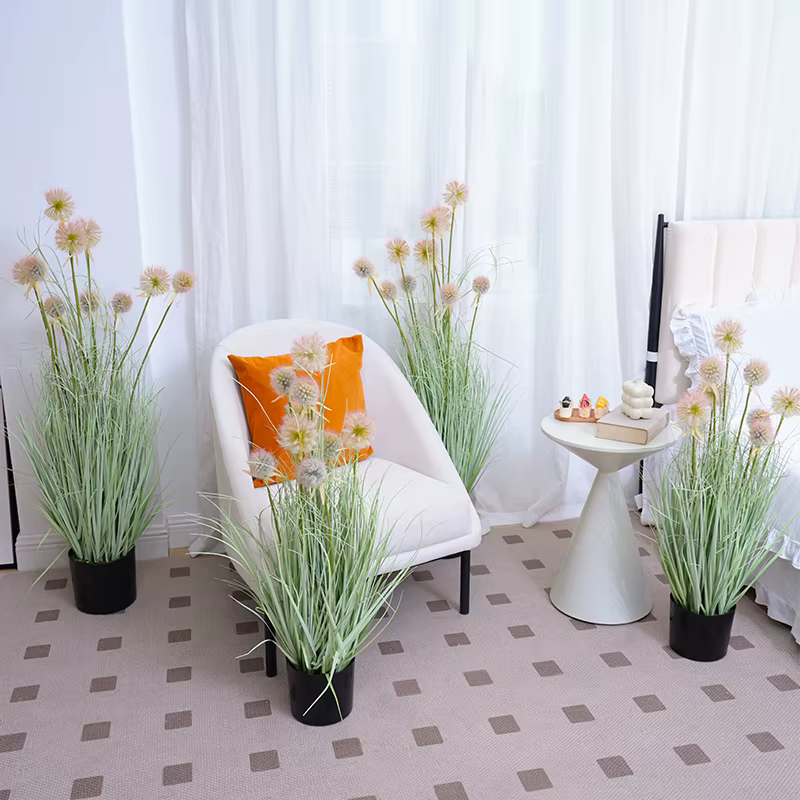 Boule d'oignon rose pour la décoration intérieure de la maison