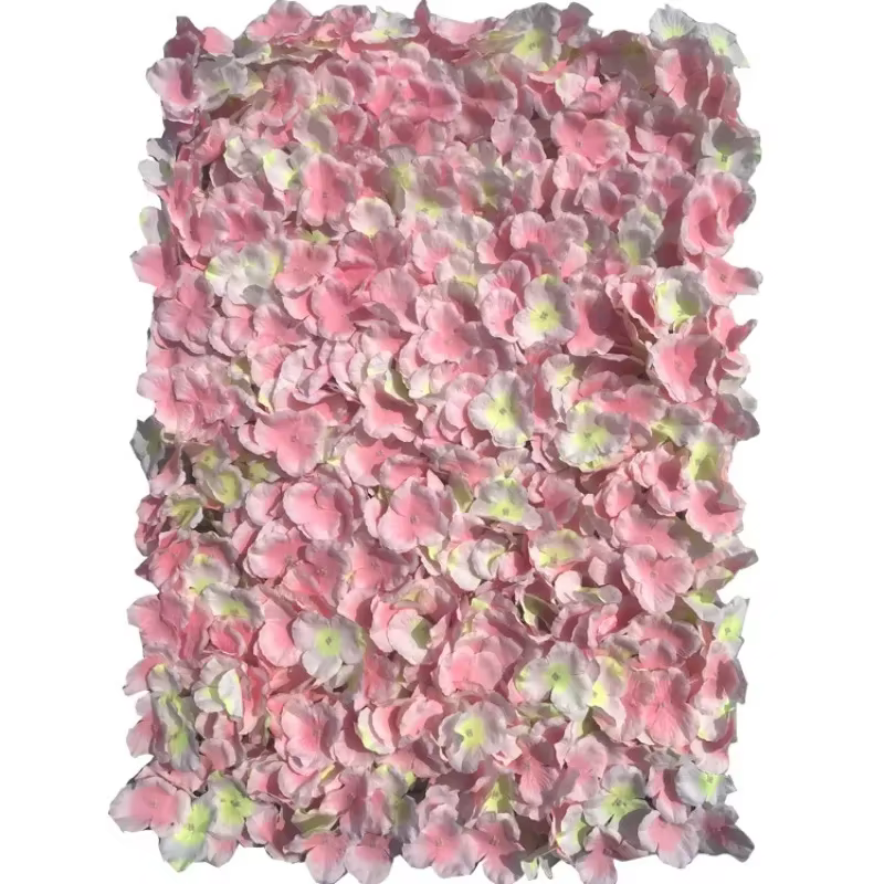 Hortensia Artificiel Décoratif Mural