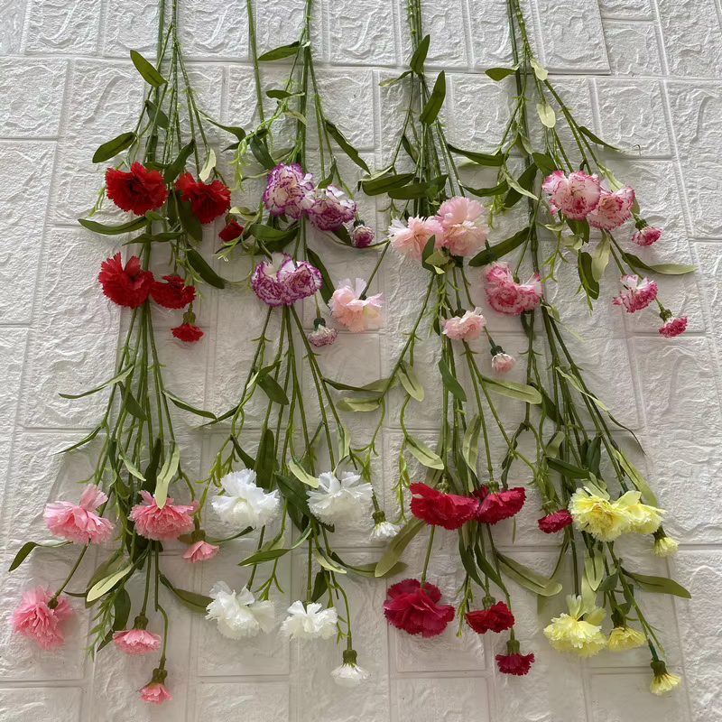 Fausses fleurs artificielles pour décoration de mariage