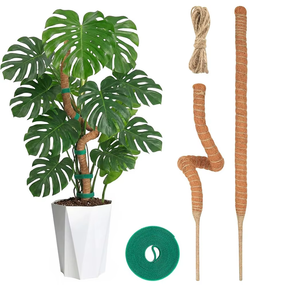 Bendable Plants Climbing Support Plant Moss Coir Pole Bottom