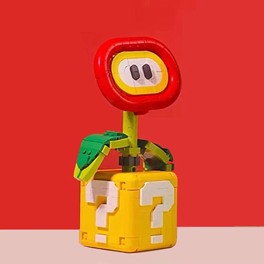 Tree FlowerPotted Chomper Bouquet Model Gift Set Perpetual Decoration Supers Brother Game Plant