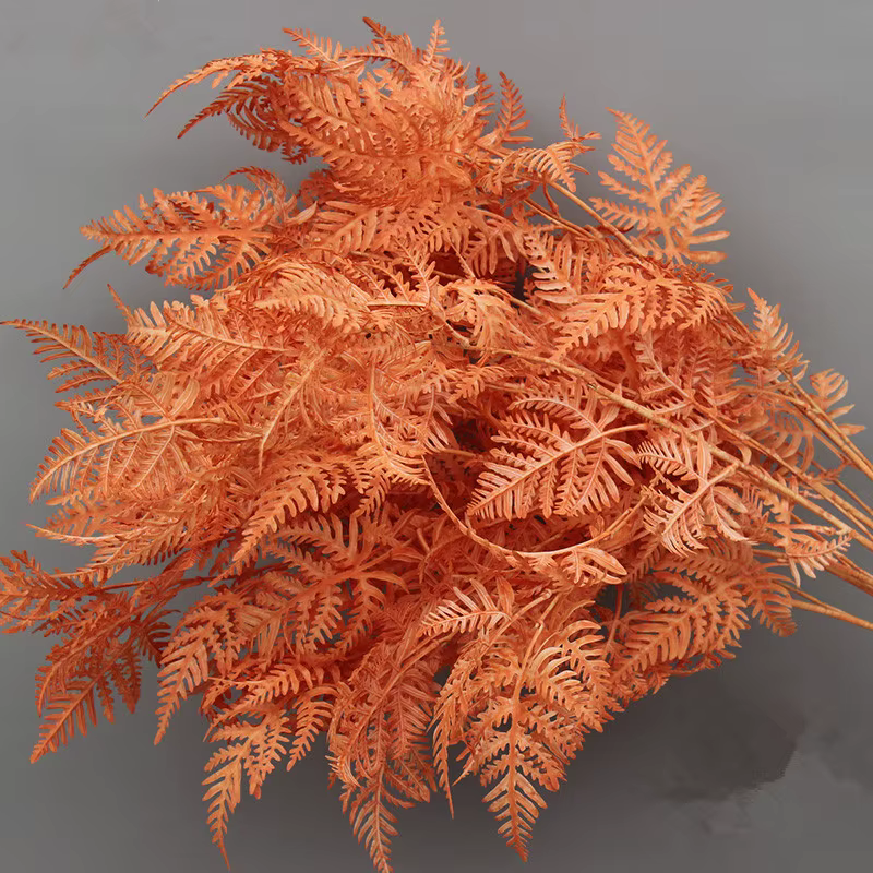 Matériel de fleurs de simulation de série orange