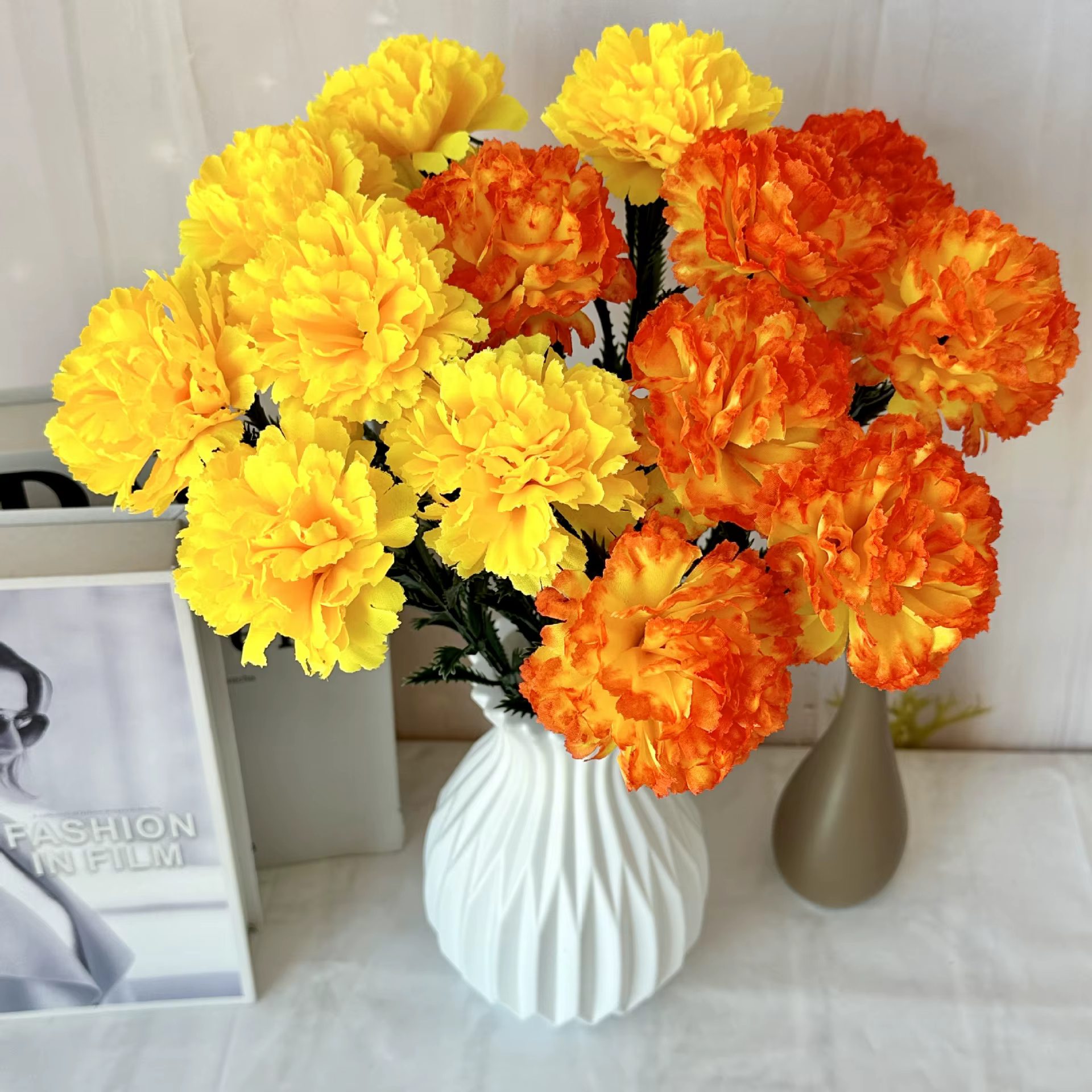 Chrysanthèmes artificiels