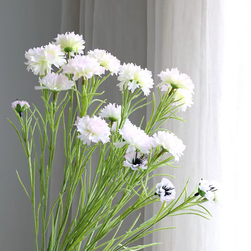 Fleurs artificielles de style nordique