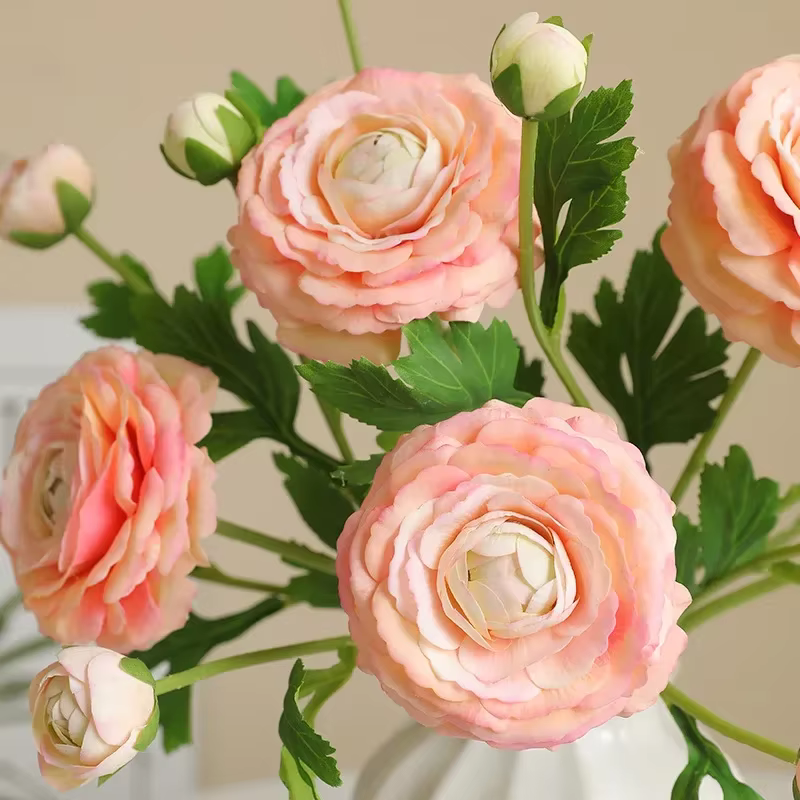 Fausse Fleur Artificielle au Toucher Réel