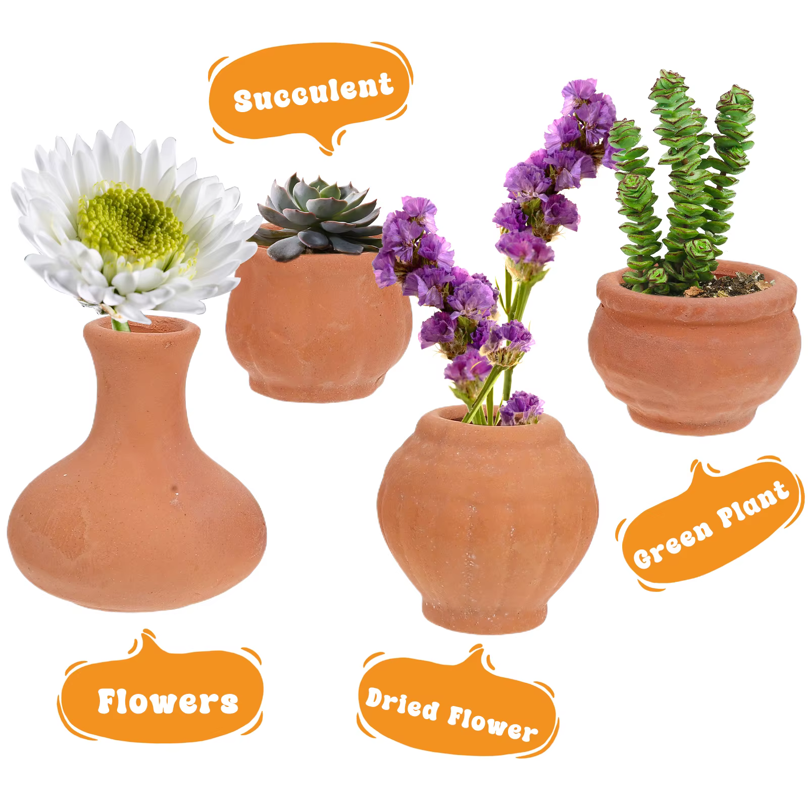 Pot de fleur Miniature en céramique