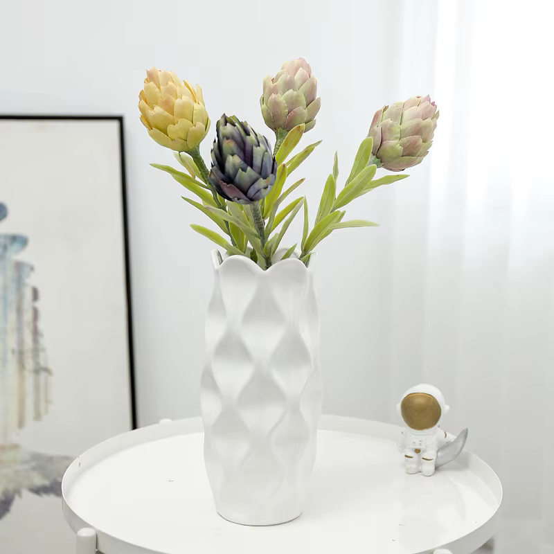 Artichauts Artificiels Fruits et Plantes Vertes