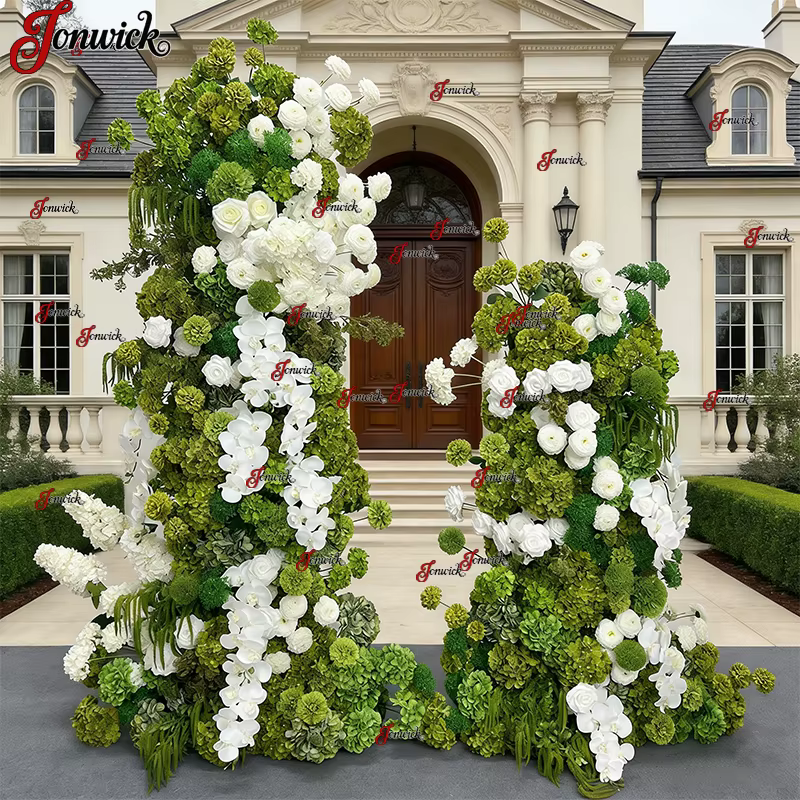 Fleurs artificielles de luxe en panneau KT