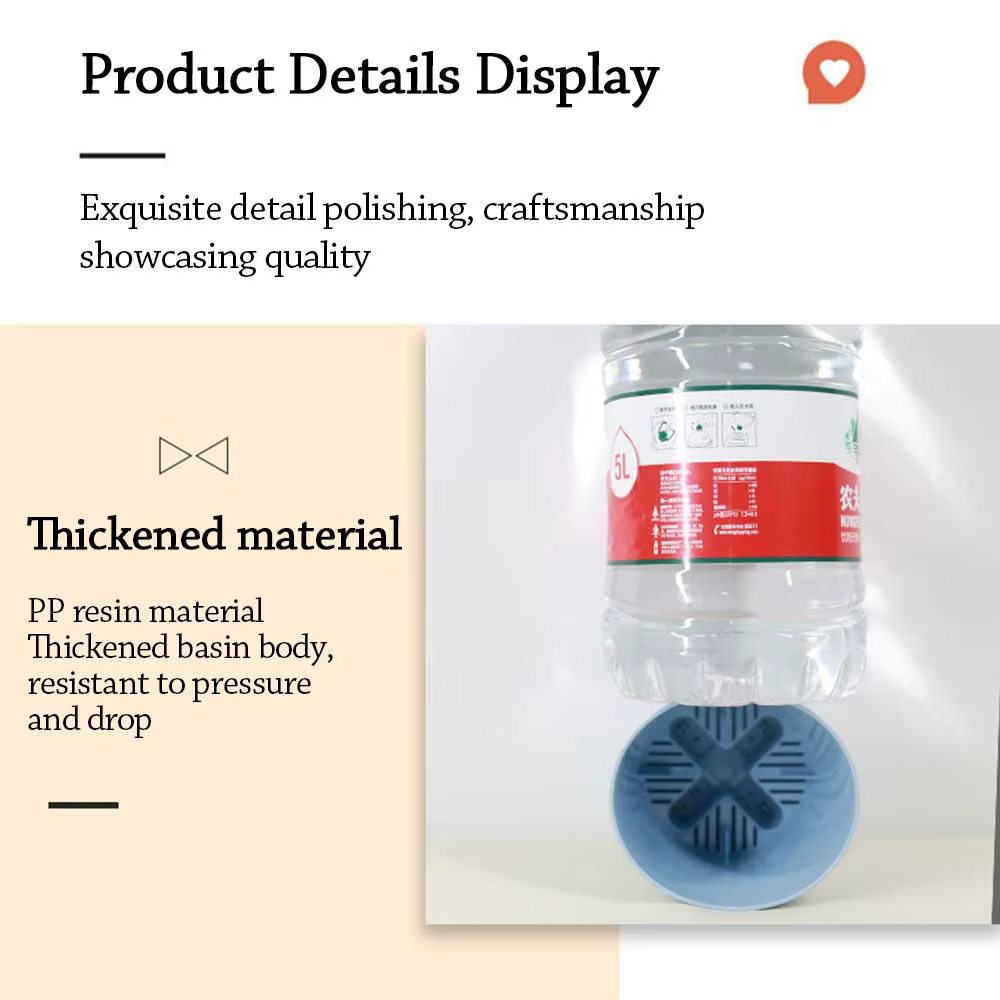 Pot de fleurs multicolore auto-arrosant en plastique