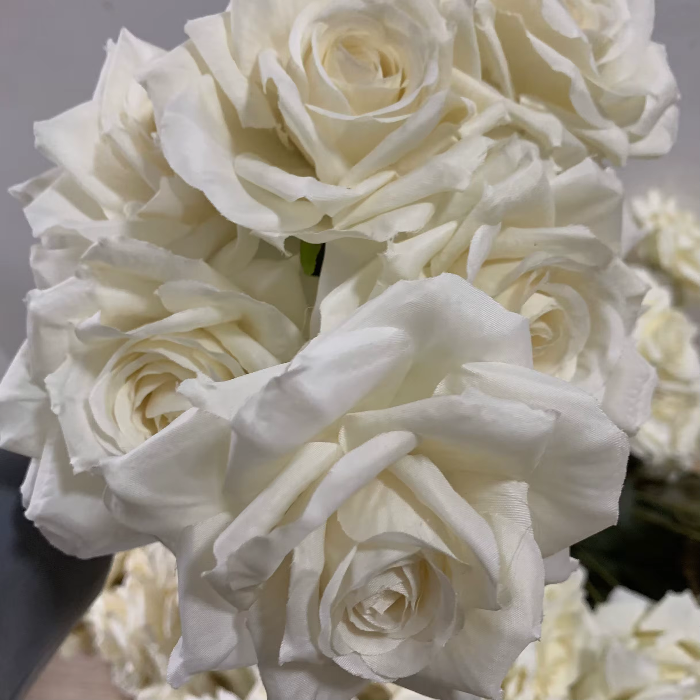 Bouquet de Roses artificielles à 7 têtes