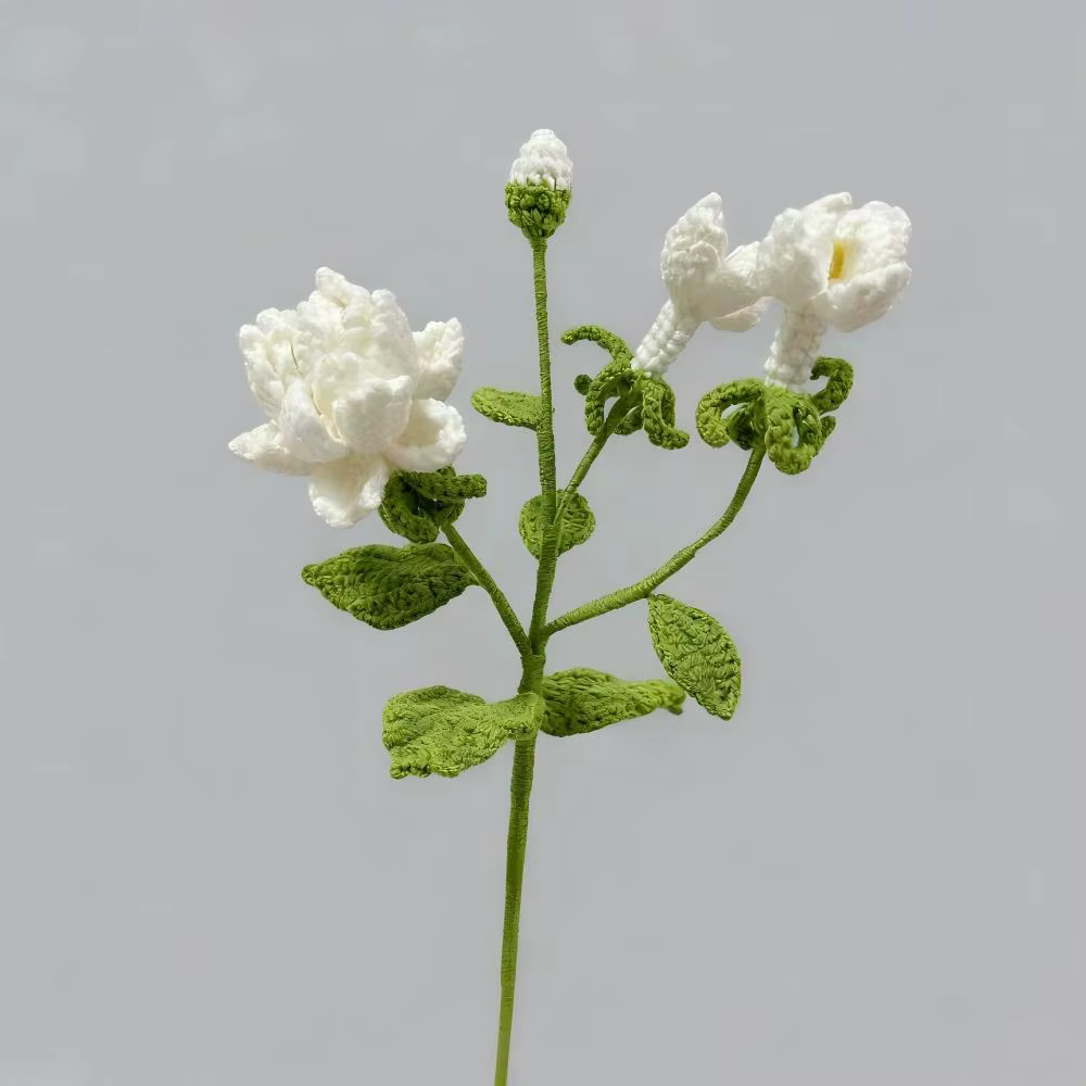 Fleur de jardinage au Crochet faite à la main