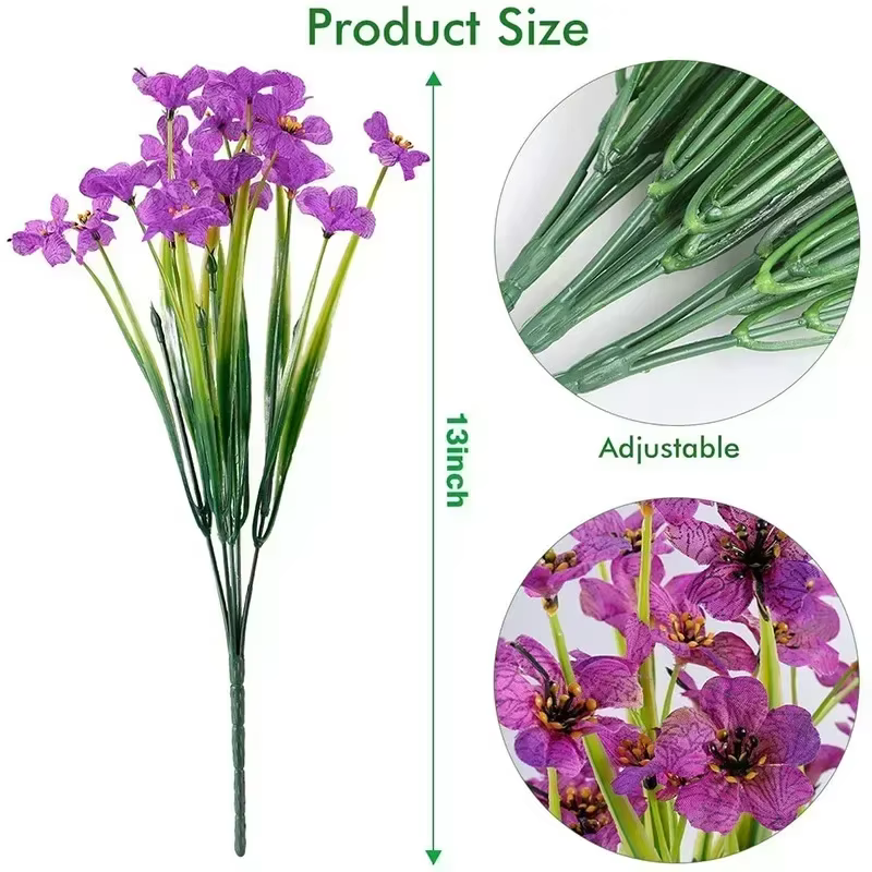 Fleurs artificielles d'extérieur