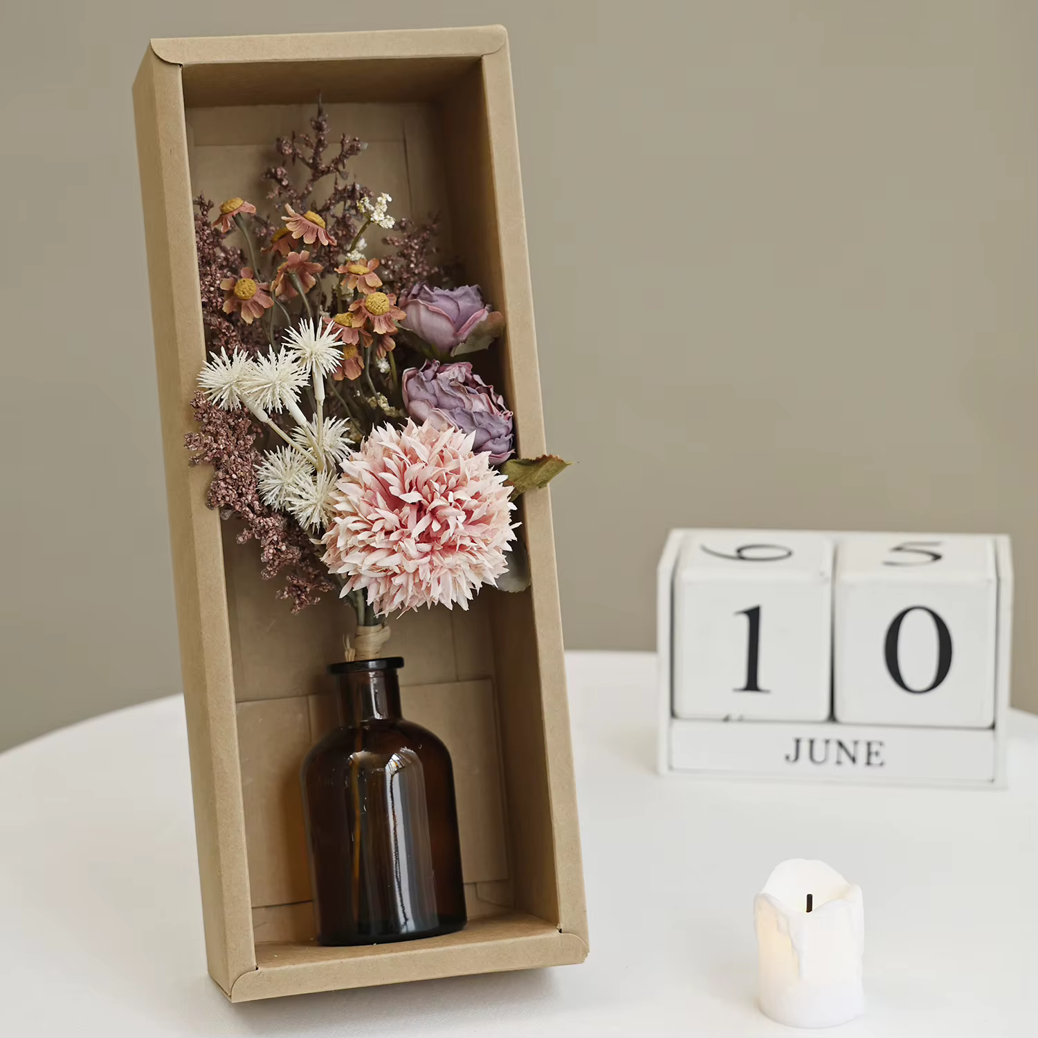 Combinations de fleurs artificielles