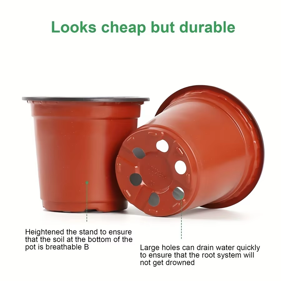 Pots de pépinière pour plantes avec dôme d'humidité