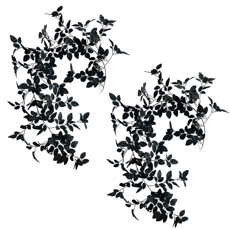 Plantes artificielles en rose noire de 172 cm