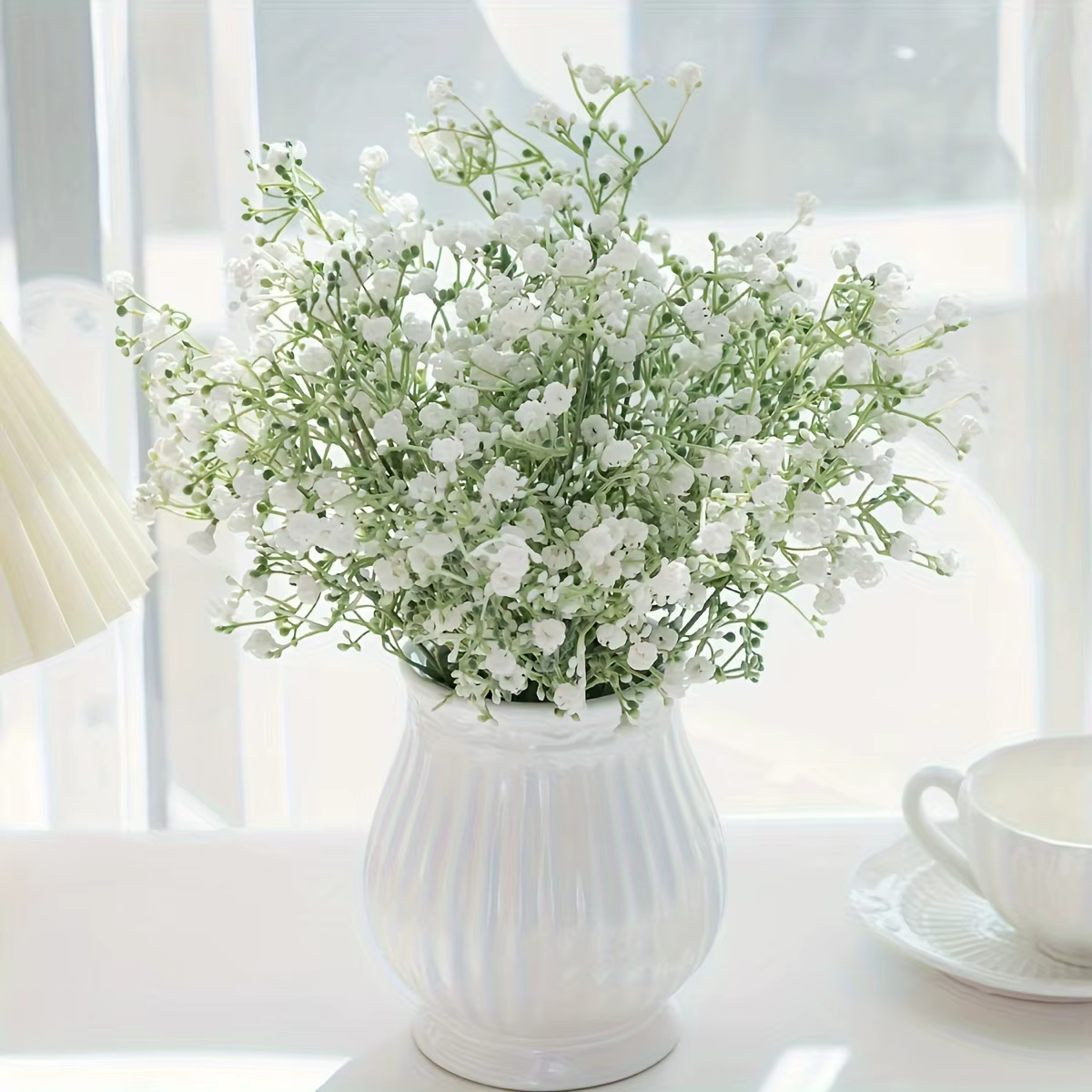 Fleur artificielle plante gypsophile offres spéciales mariage bouquet de mariée noël maison festival bricolage cadeau décoration photographie accessoire