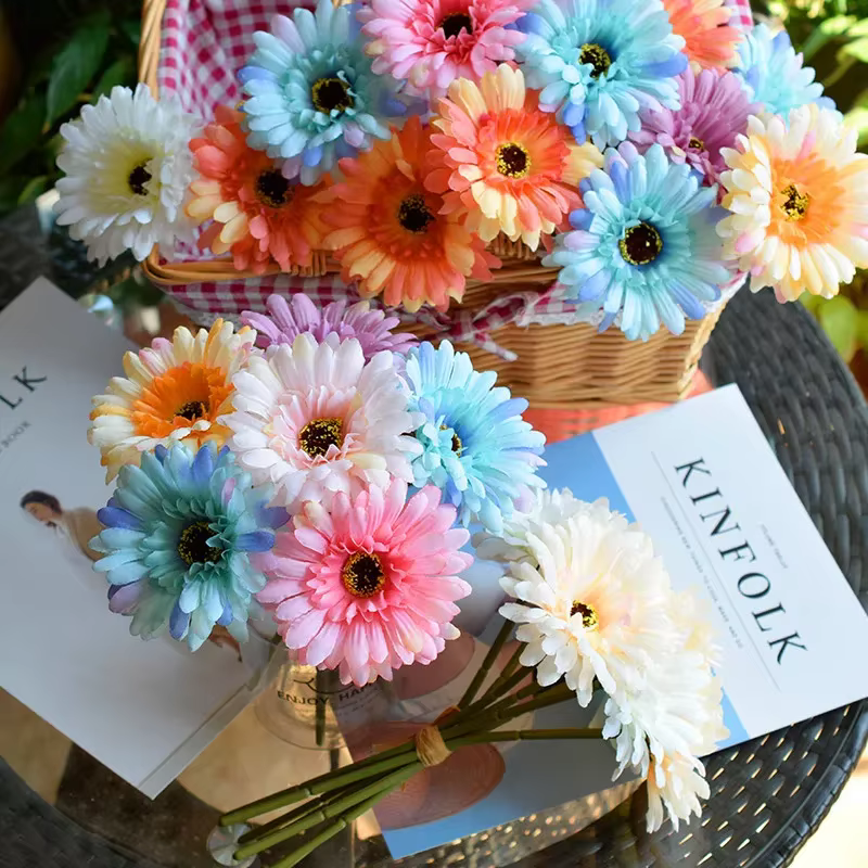 Gerbera artificielle pour la décoration de la maison