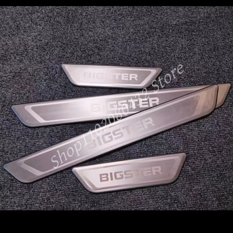 Pour DACIA BIGSTER 2025 ~ 2024 seuil de porte plaques de protection seuils autocollants de voiture accessoires pédale de bienvenue