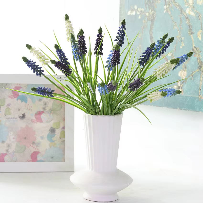 1 PCS Fleurs Artificielles Muscari Jacinthe de raisin
