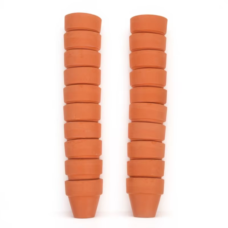 20 pots de fleurs en céramique de petite taille