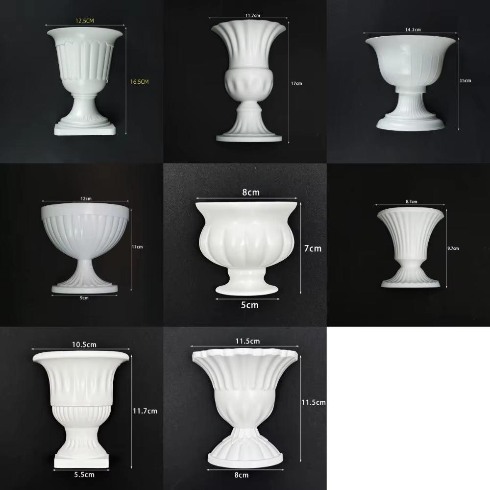 Nouveau vase mural français peint à la main