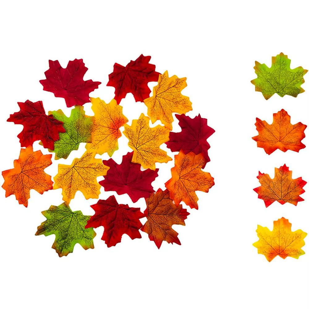 Feuilles d'érable artificielles faites à la main