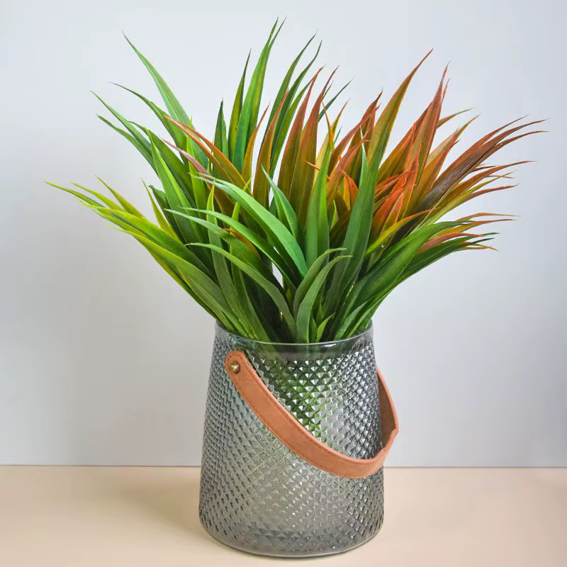 Plante artificielle, support d'herbe de printemps