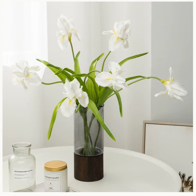 10 pièces de fleurs artificielles en PU